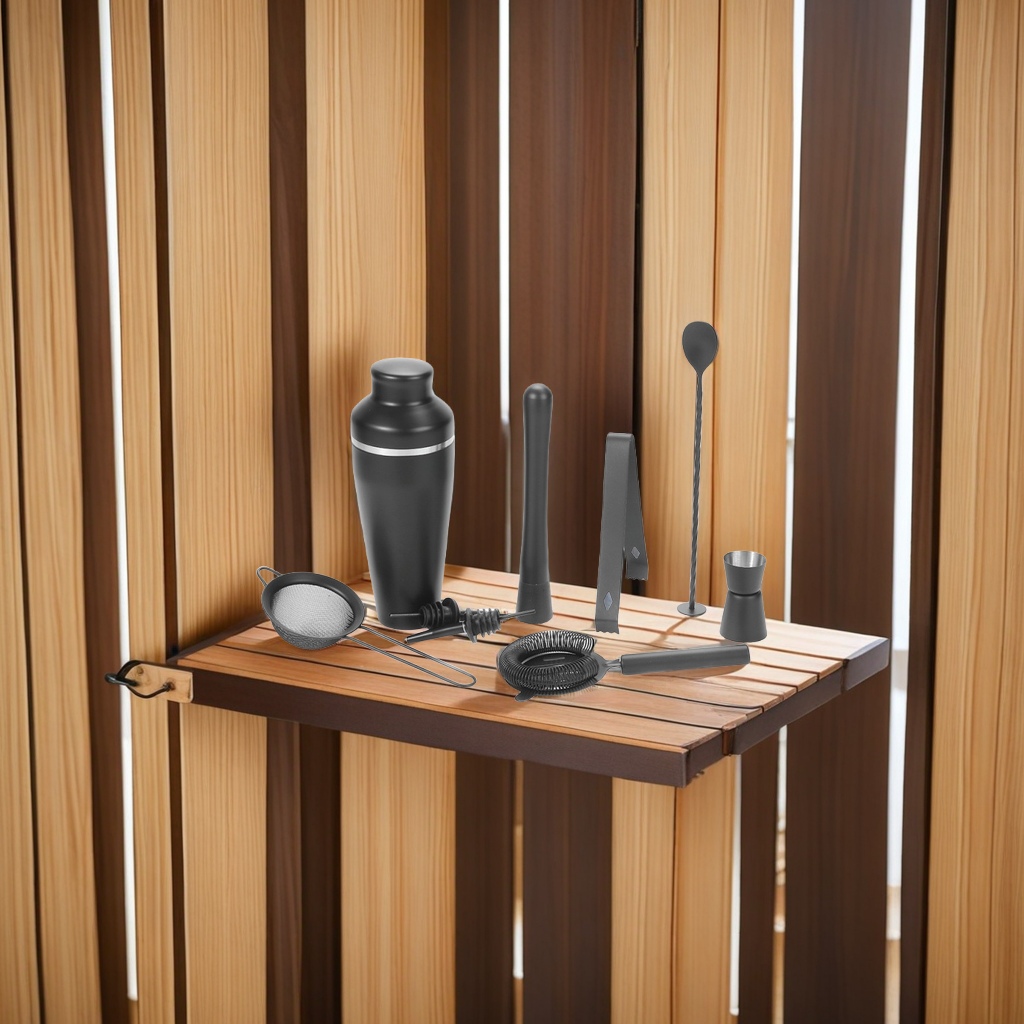 Factory Direct French Shaker Set Stainless Steel 600Ml Cocktail Shaker Cup Shaker Tools Full Set Of Fine Wine details Picture