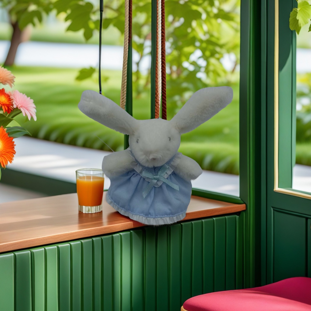 毛绒玩具挂件 玩偶手机防丢夹片 创意定制挂件 软萌可爱保护手机不丢1失