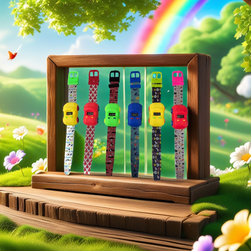 电子手表 款式多样 儿童汽车玩具电子表