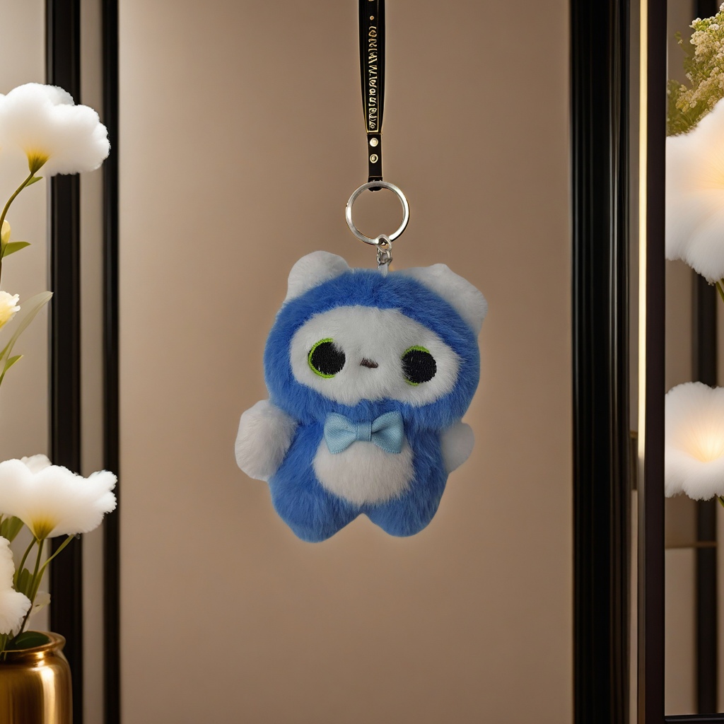 Creative and personalized keychains, simple and fashionable car key pendants, exquisite, small and portable decorative items, gift keychains details Picture
