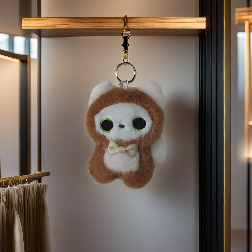 Creative and personalized keychains, simple and fashionable car key pendants, exquisite, small and portable decorative items, gift keychains Specification image