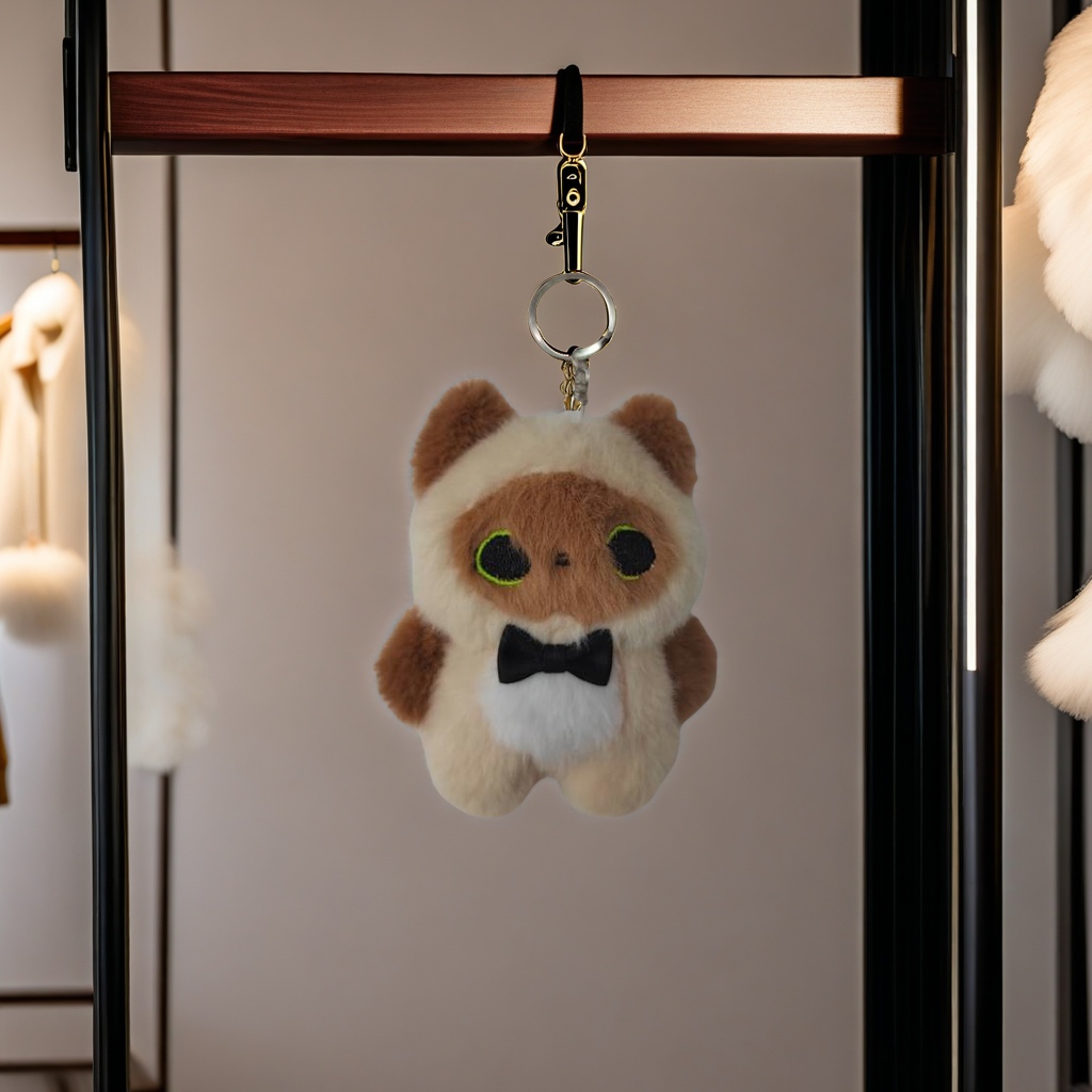 Creative and personalized keychains, simple and fashionable car key pendants, exquisite, small and portable decorative items, gift keychains Application Scenario