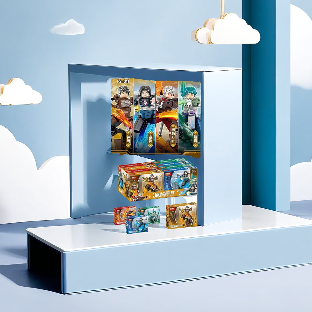 Creative toys, children's educational building blocks, transformable steel robot models, parent-child interactive learning toys and gifts Specification image