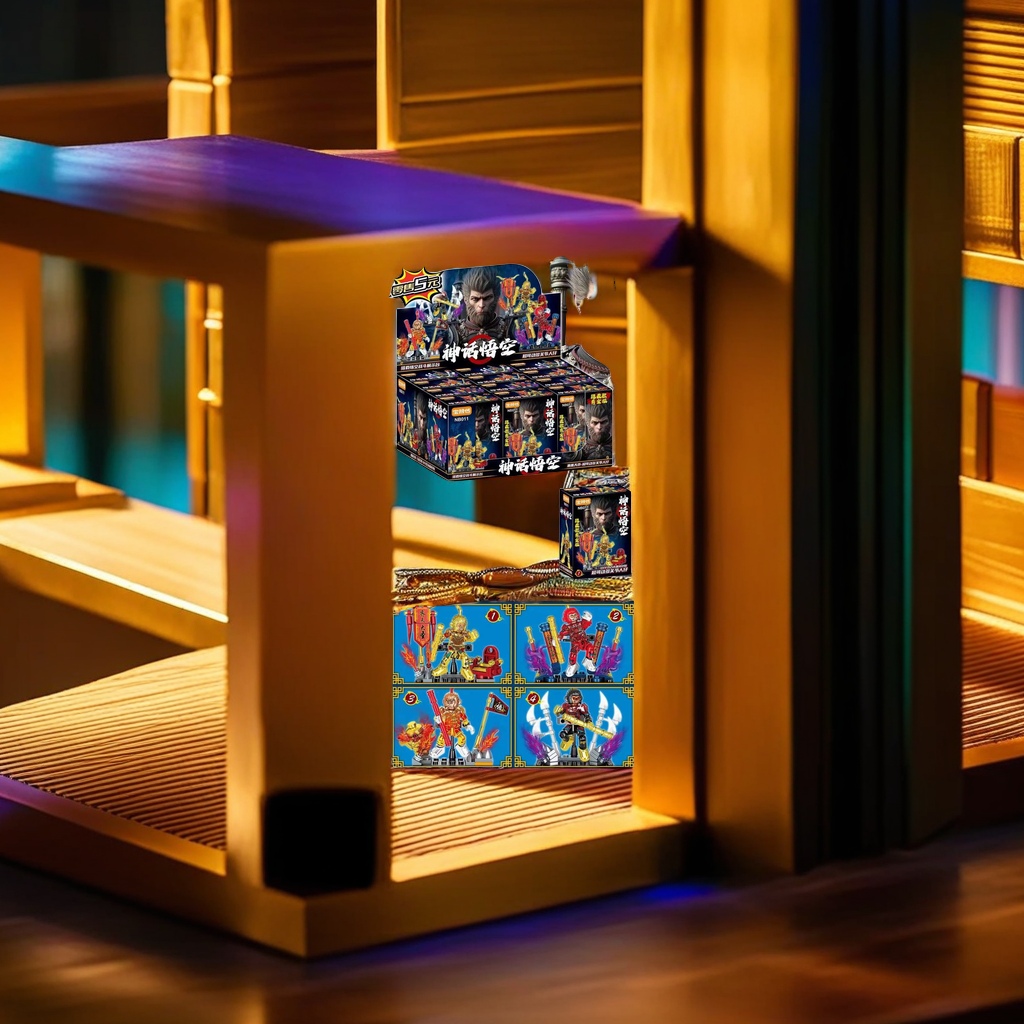 Children's toys, creative building blocks, transformable steel models, educational toys, imaginative gifts for children