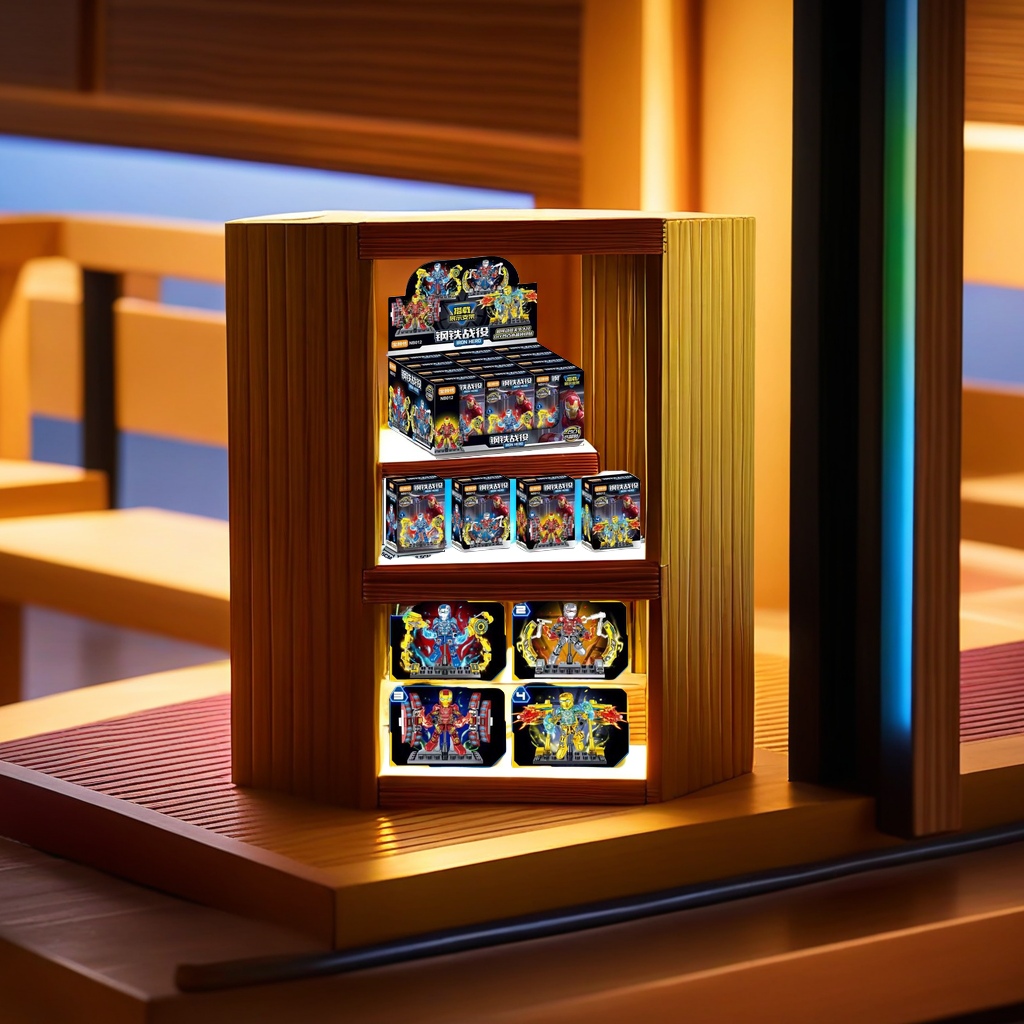 Children's toys, creative building blocks, transformable steel models, educational toys, imaginative gifts for children details Picture