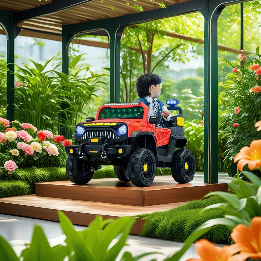 儿童电动遥控车玩具 充电四驱赛车模型 男孩生日礼物 创意趣味互动游戏详情图5