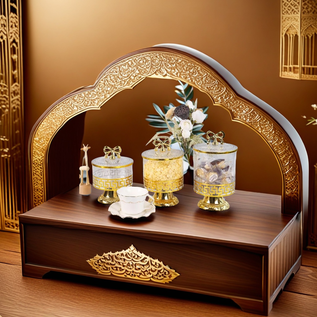 中东金色糖果罐产品图