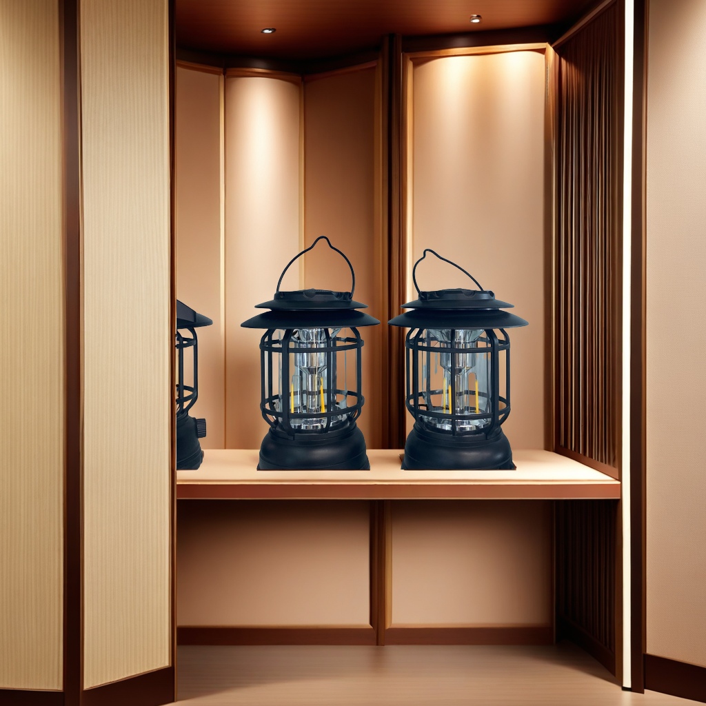 户外露营马灯 多功能便携帐篷灯 照明工具 防水防摔夜行必备