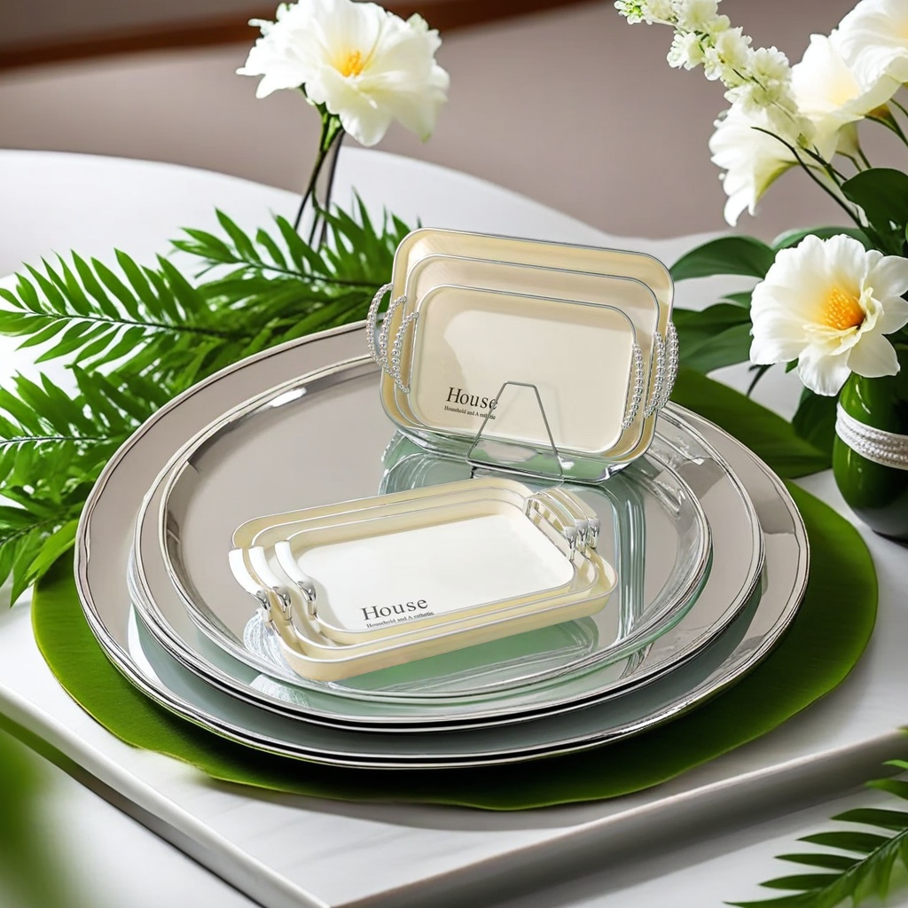 银边餐盘产品图