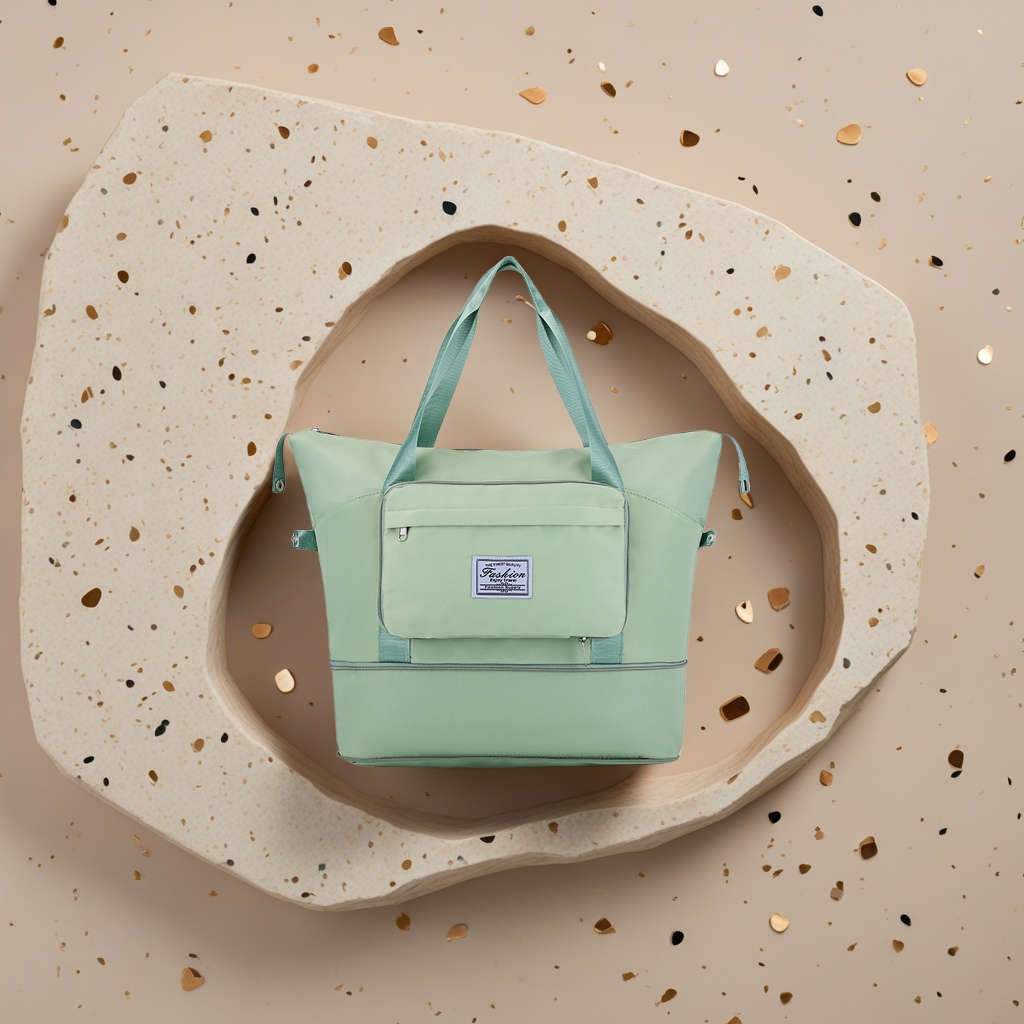 旅行包女干湿分离运动单肩包可折叠收纳包健身包男防水行李袋 