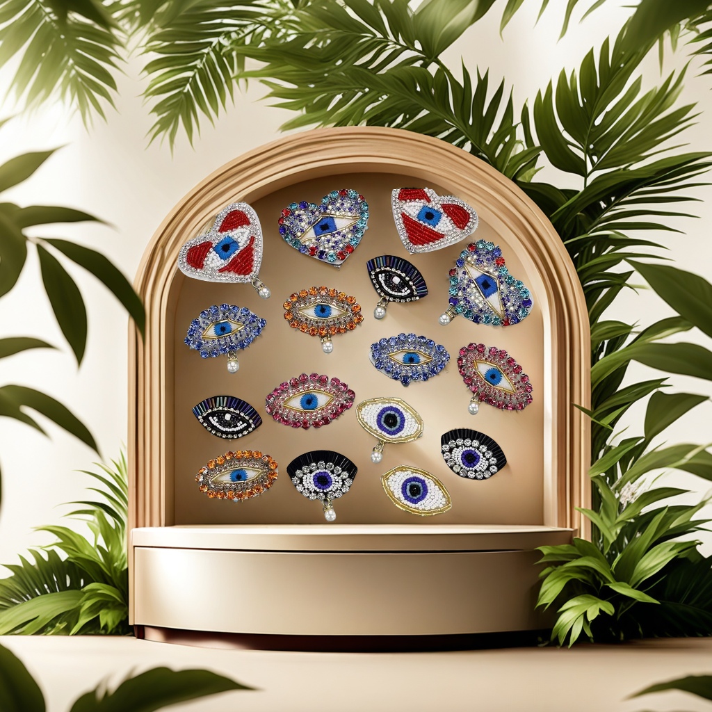 Creative handmade clothing DIY accessories, personalized decorative bracelets, necklaces, material kits, beginner's parent-child making tool kits