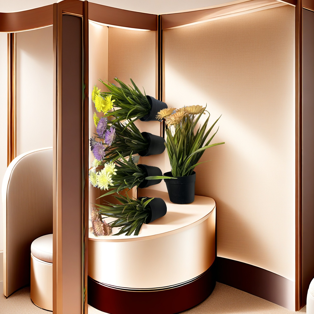 盆栽植物细节图