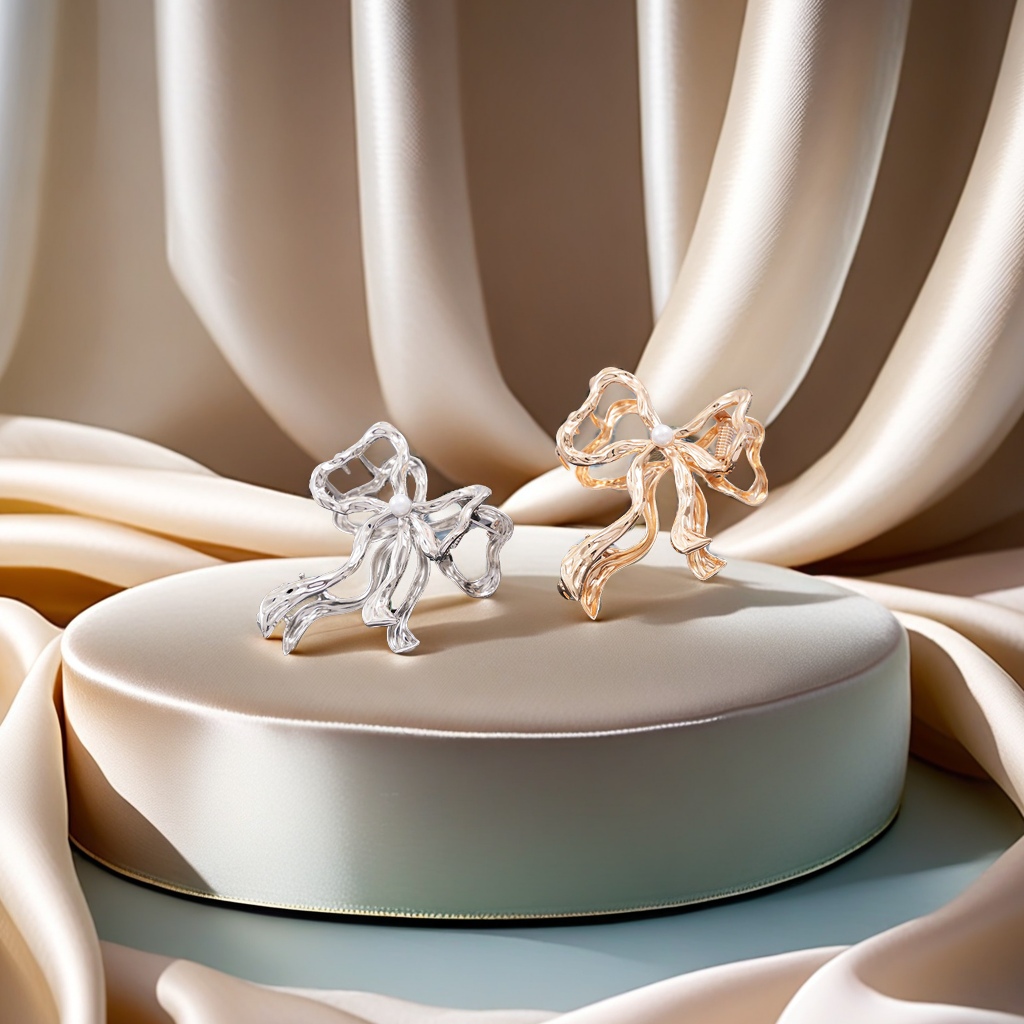 发夹/蝴蝶结/抓夹/醋酸抓夹/抓夹批发细节图