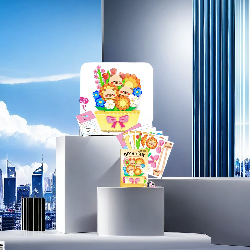 Meijin Culture Educational toys, other educational toys, DIY handmade flower bouquets