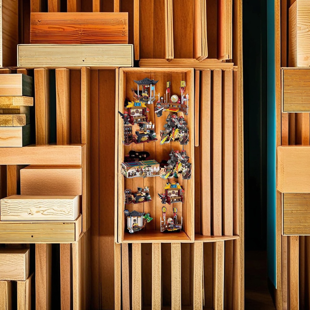 The LEGO brand children's toy creative building block transformable steel series robot model is made of safe and non-toxic materials Application Scenario