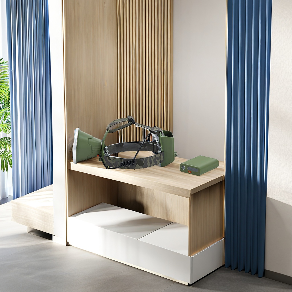 The outdoor large-sized headlamp is a portable, detachable and battery-powered headlamp specifically designed for outdoor fishing. It supports USB output and has powerful functions, making it an essential item for outdoor activities details Picture