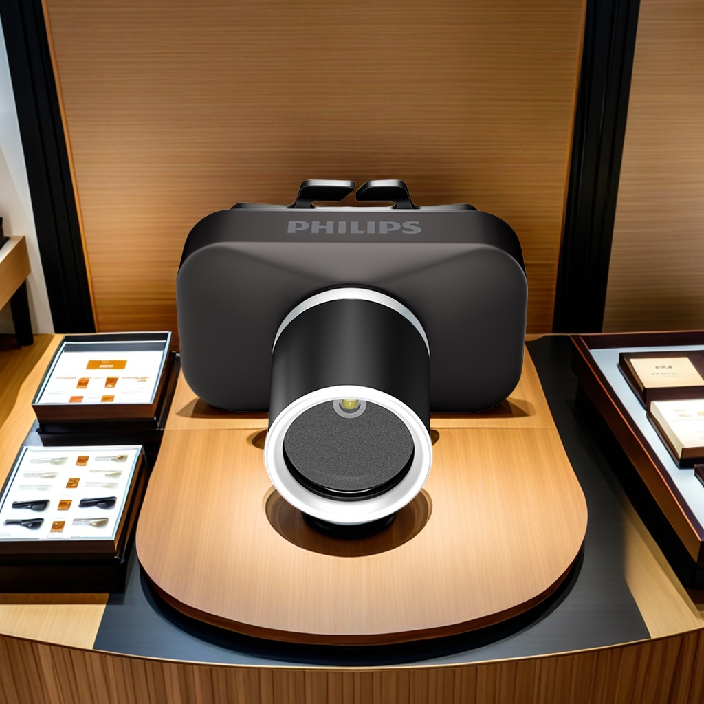 Philips 3345 multi-functional outdoor mountaineering and camping headlamp, long-lasting strong light lithium battery miner's lamp, suitable for night fishing, strong light illumination, waterproof and durable