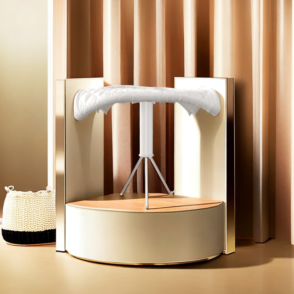 不锈钢+防锈PP塑料可折叠八爪鱼晾晒架 16杆翼型挂衣架阳台卧室三脚落地晾衣架 轻松解决酒店户外晾衣难题 母婴专用分区晾详情5