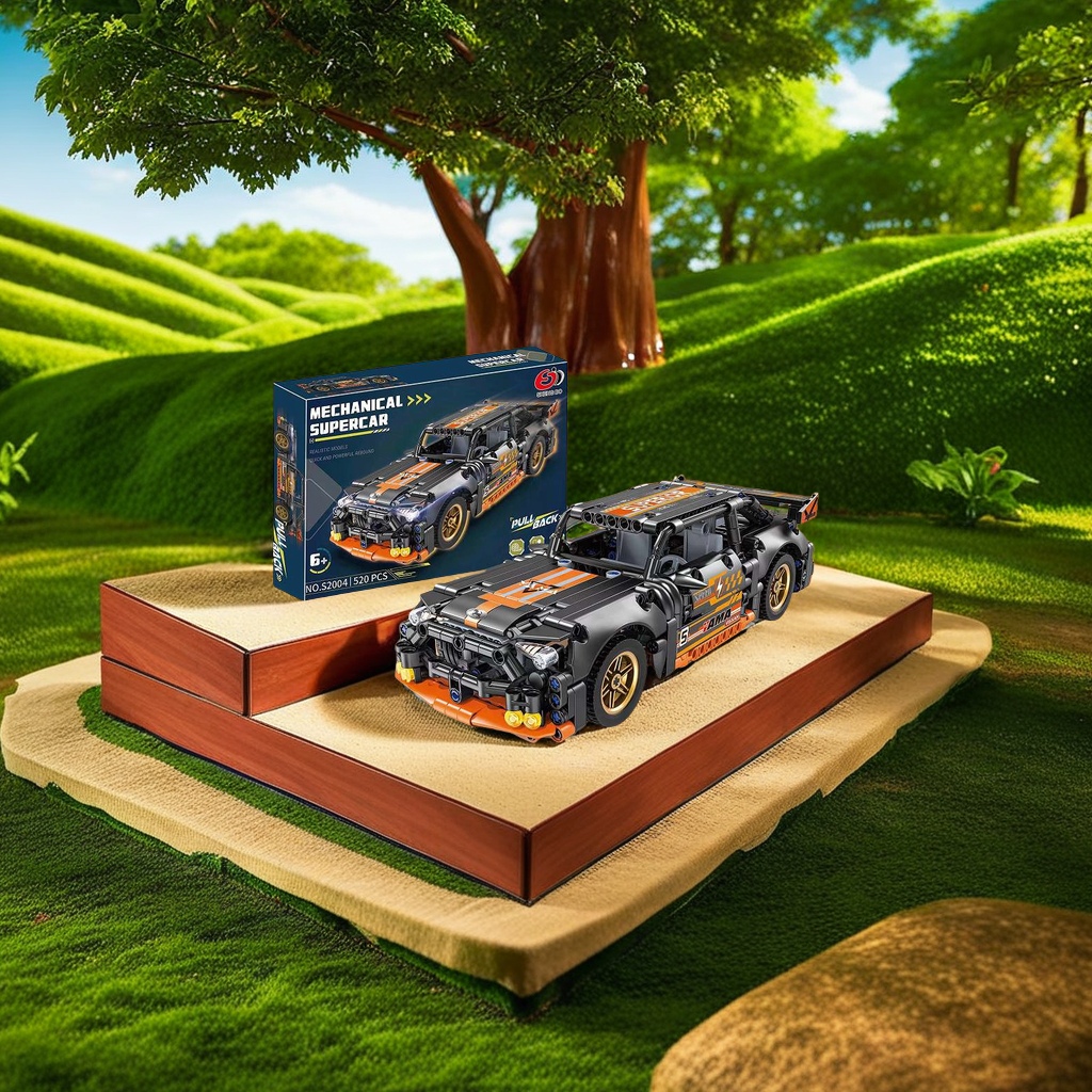 The Lego brand children's toy Transformable Steel series 50x70 jigsaw picture frame offers endless creative assembly fun Application Scenario
