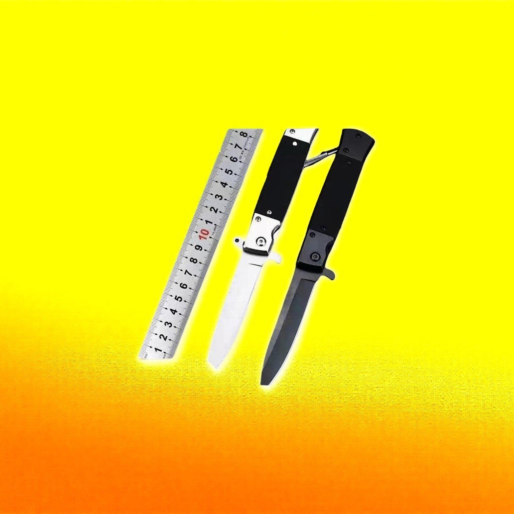 户外多用途高硬度不锈钢折叠刀 便携快开防身小刀 野外战术刀随身携带 折刀实用耐用