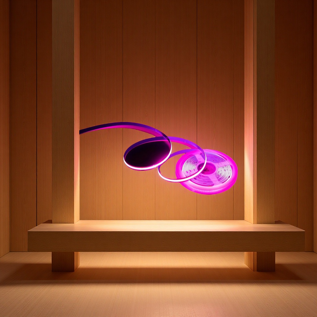 Tira de luz LED de electricidad seca tira de luz de control remoto tira de luz de ahorro de energía y protección del medio ambiente tira de luz decorativa de iluminación interior y exterior tira de luz LED luz de color rico cool Item Picture