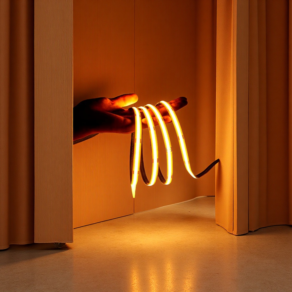 Dry electric LED light strips, remote control color-adjusting light strips, indoor decorative lighting LED light strips, light strip sets, complete light strip accessories