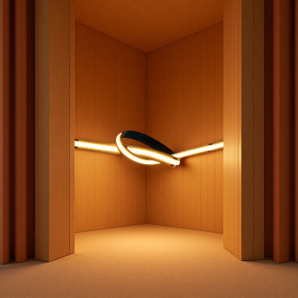 Dry electric LED light strips, remote control color-adjusting light strips, indoor decorative lighting LED light strips, light strip sets, complete light strip accessories details Picture