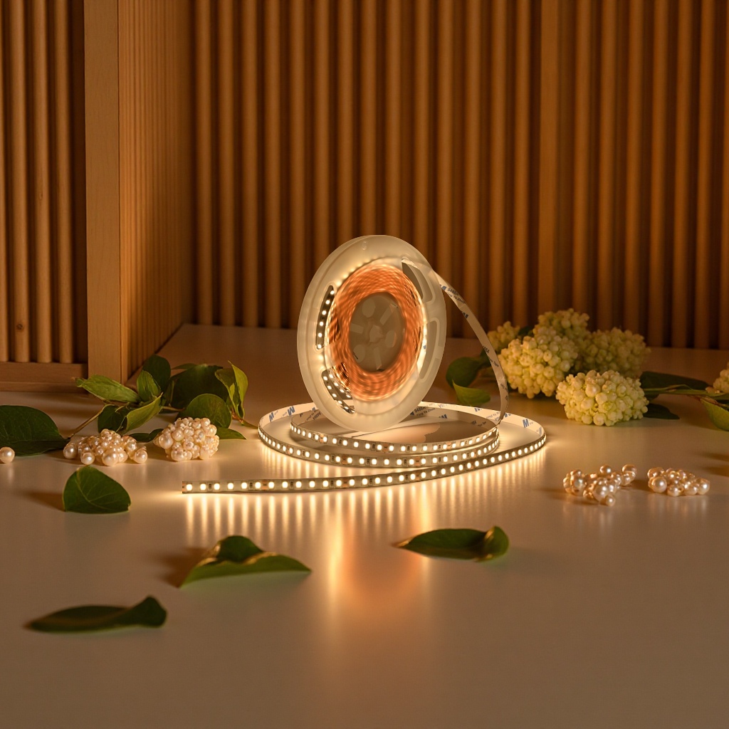 Dry-electric LED light strips, remote-controlled color-adjustable light strips, decorative light strips, indoor decorative LED light strips, environmentally friendly and energy-saving light strips, outdoor decorative lighting details Picture
