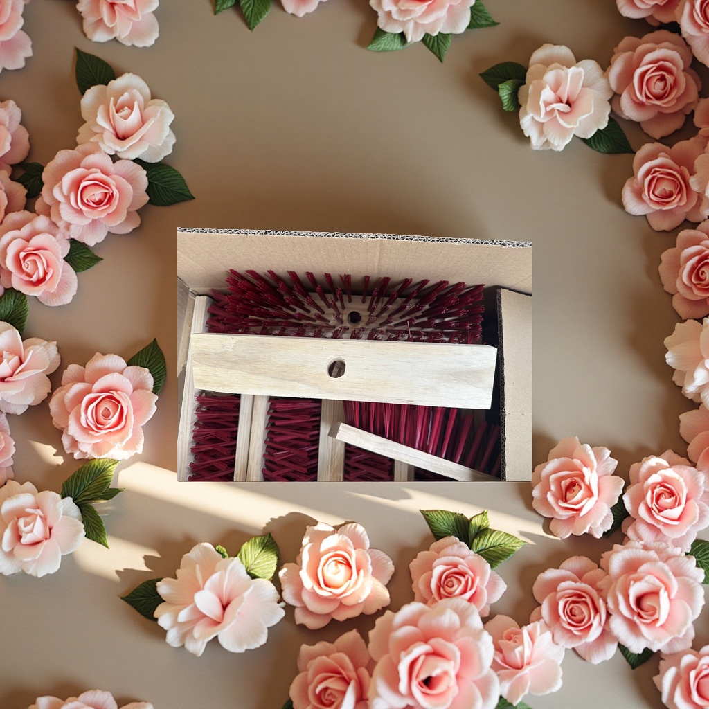 除尘刷、扫床刷实物图