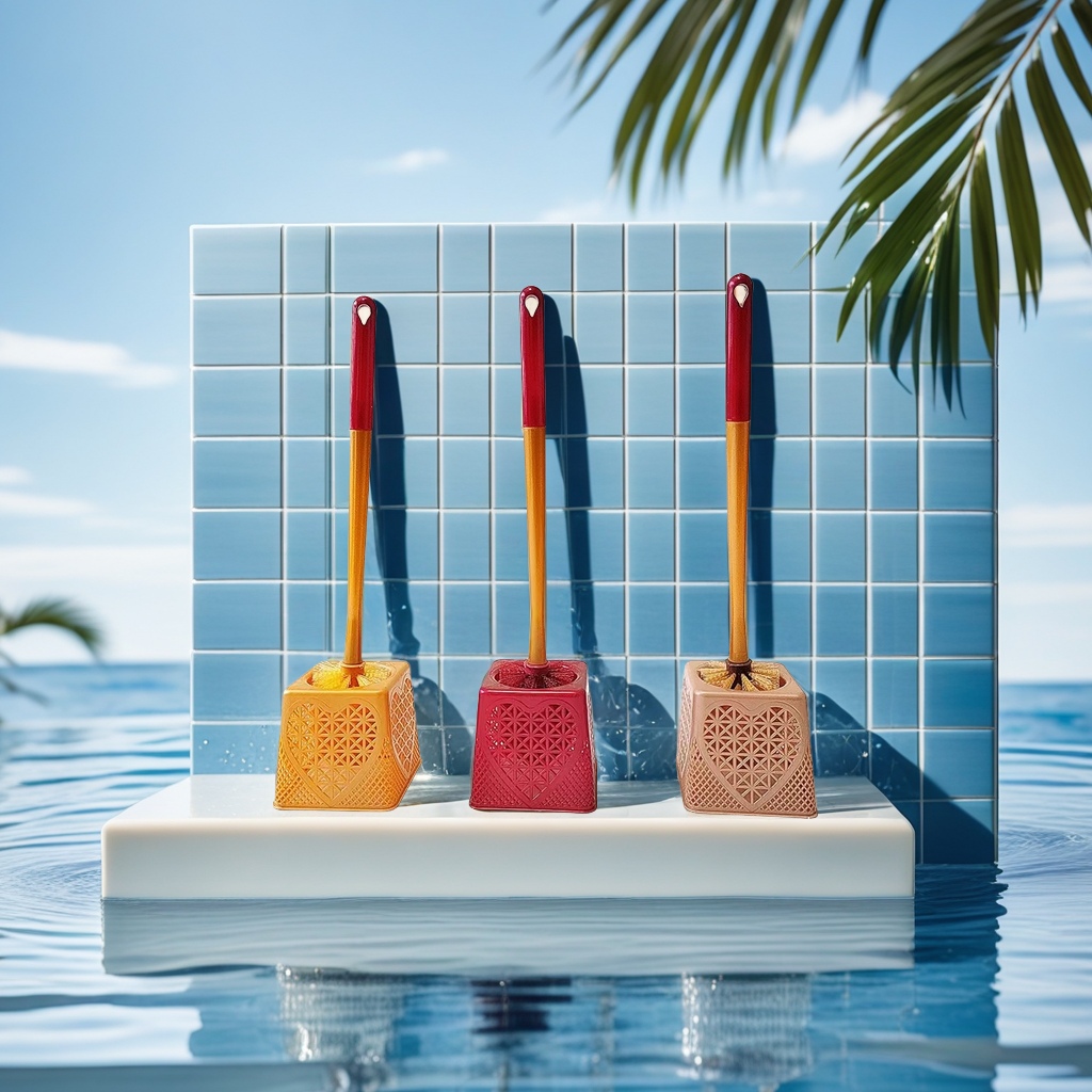 新款套装热销马桶刷 带底座厕所刷 清洁马桶刷子 实用耐用家居清洁工具