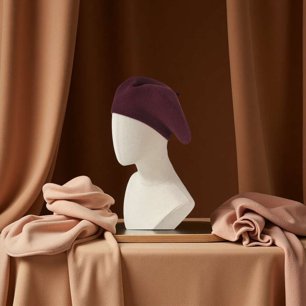 Women's cashmere beret hats, children's hats, baby beach hats, fisherman hats, headscarves, fashionable clothing accessories, suitable for outings, sun protection, children's sensitive skin hats, hats Application Scenario