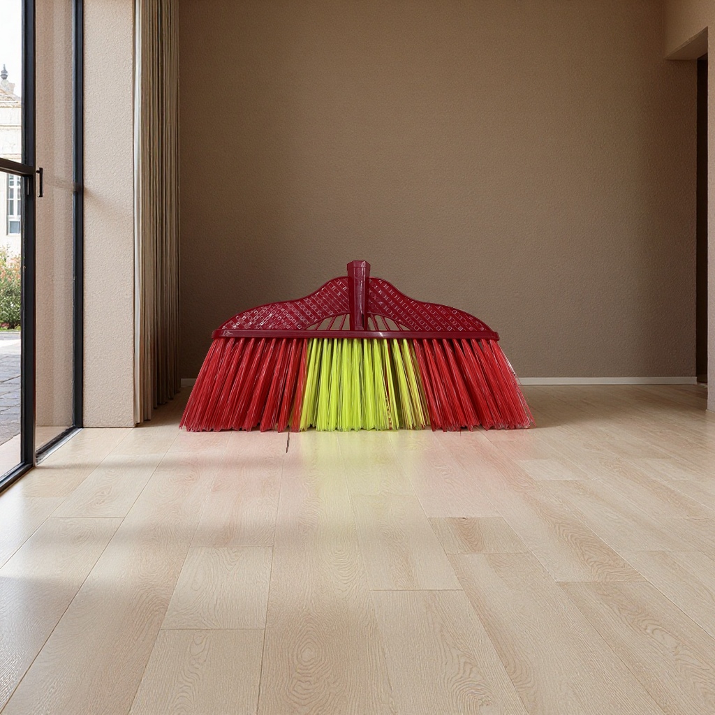 新款家庭日用塑料清洁扫把 苕帚扫把厂家直销 耐用轻便易清洁环保扫把