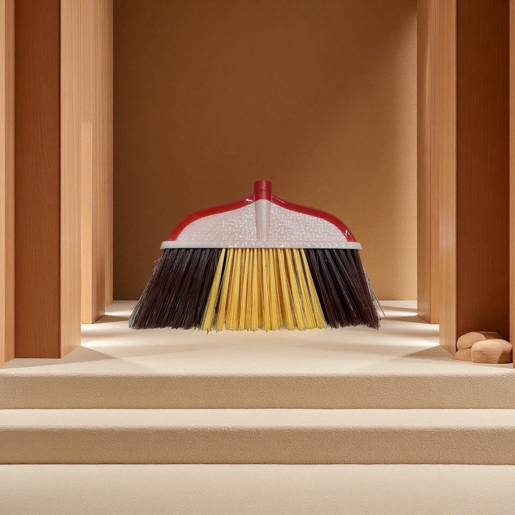 扫帚白底实物图