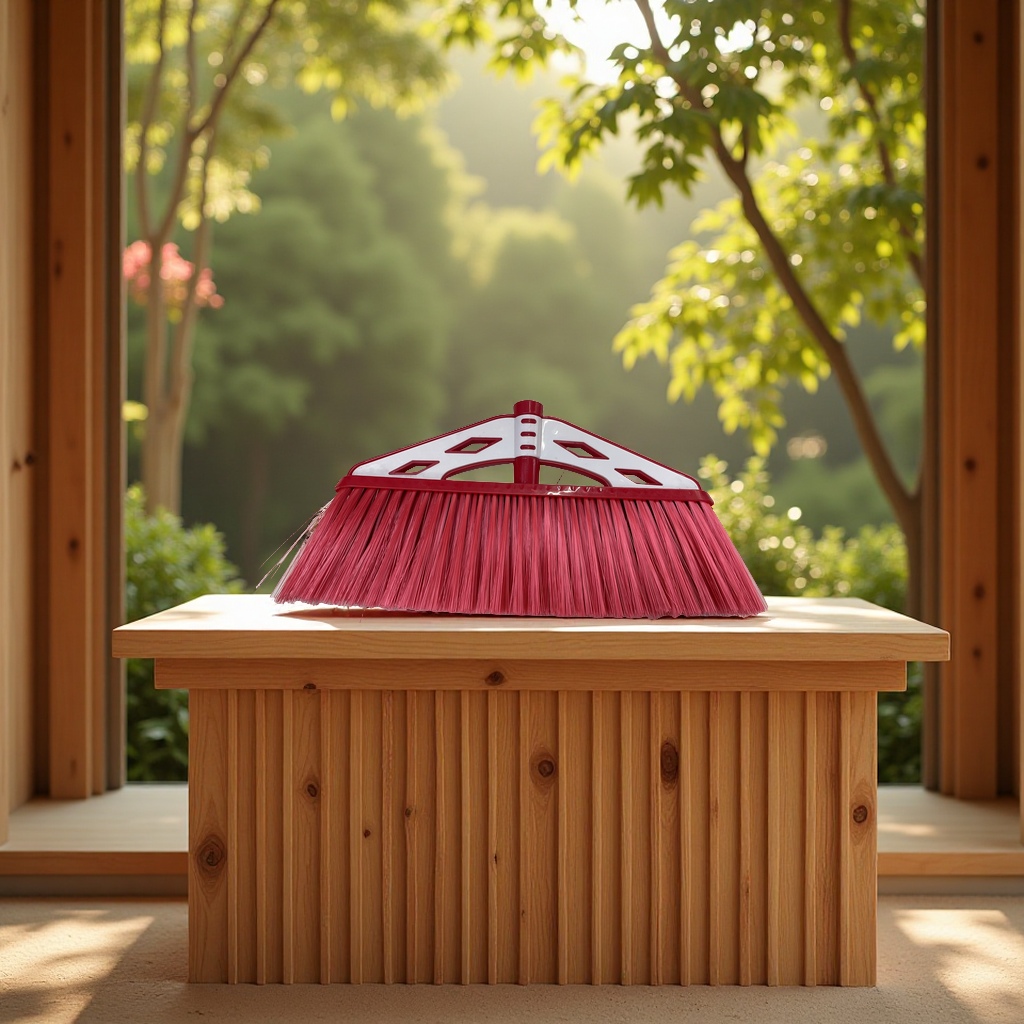 扫帚白底实物图