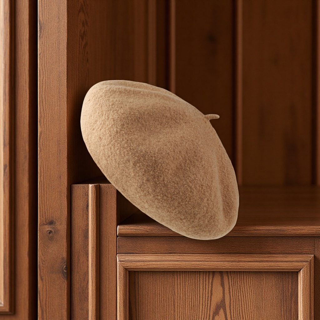 The British retro wool beret is a versatile choice for women in autumn and winter. The Korean version of the fashionable and trendy round face matching beret is now available in other categories details Picture