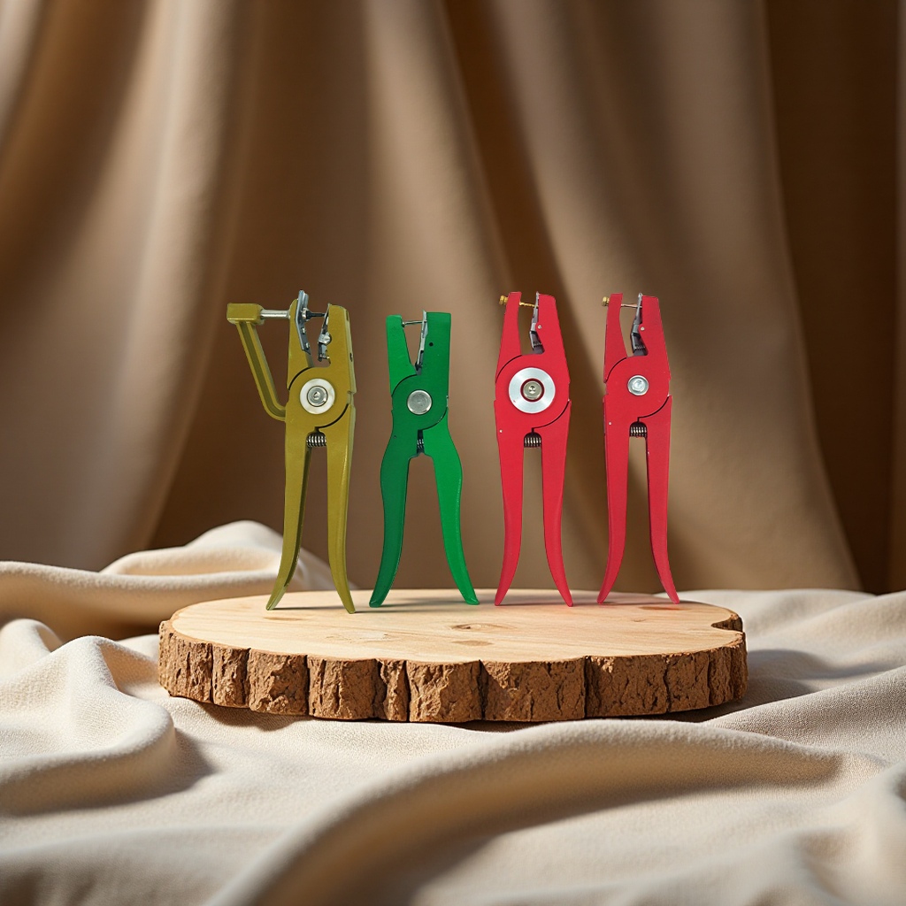 兽用耳标钳猪用耳号钳 母猪牛羊专用打耳标牌钳子 畜牧养殖业必备器械设备