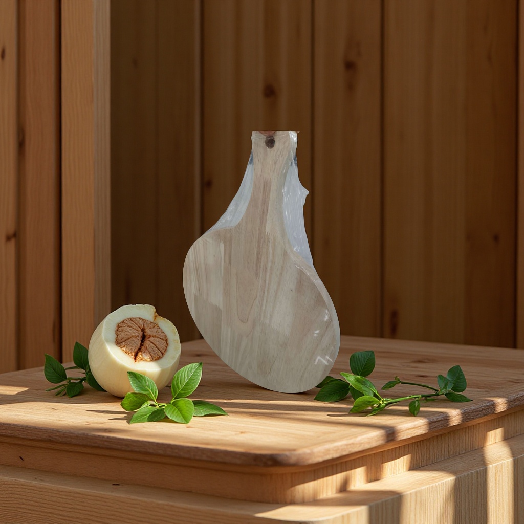 菜板披沙板实木菜板带披沙工具细节图