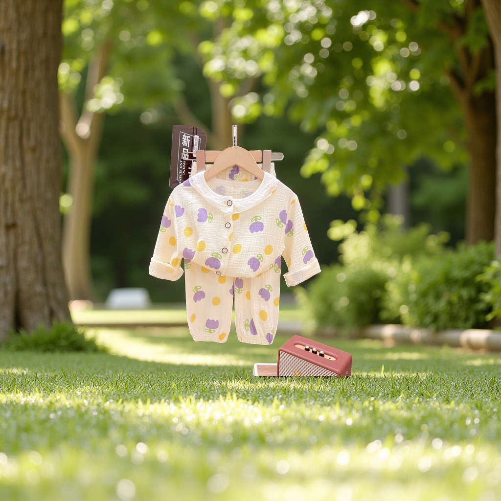 童家居服实物图