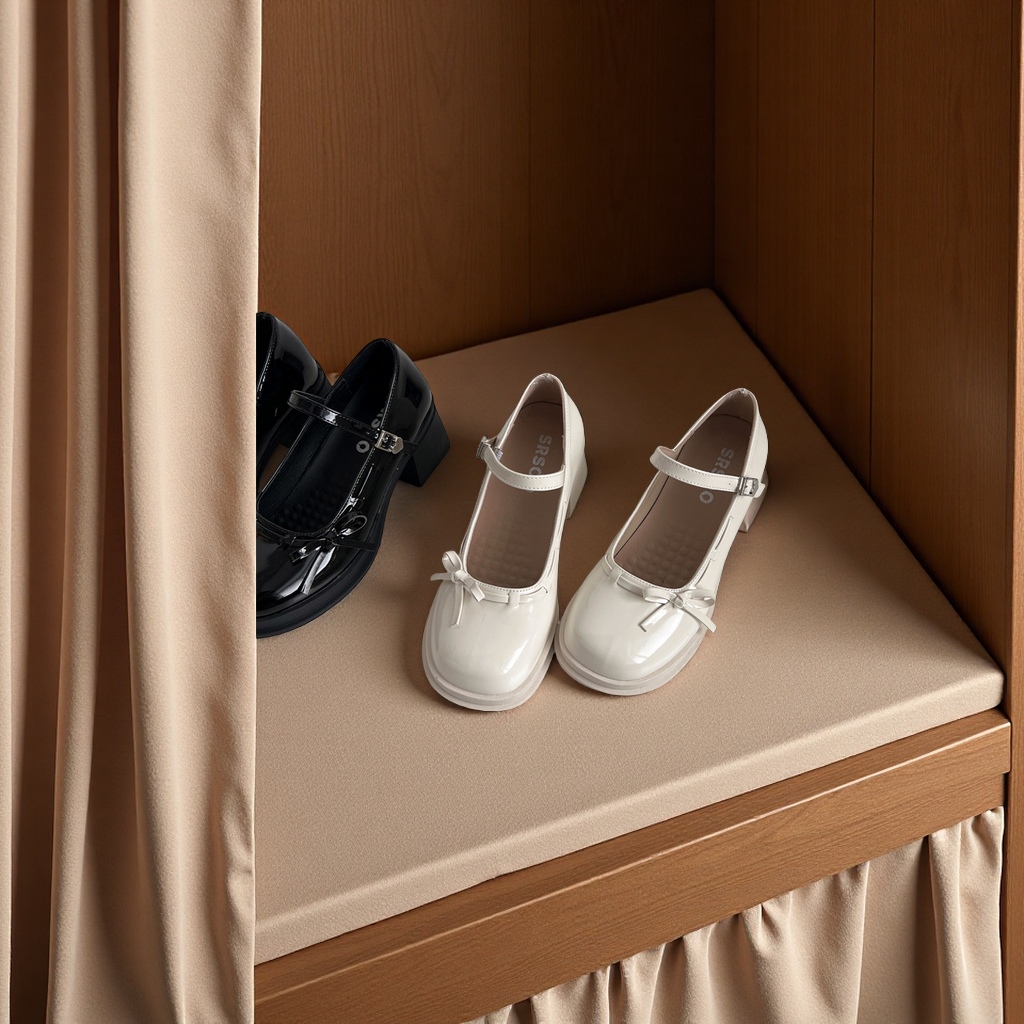 女式时装单鞋实物图