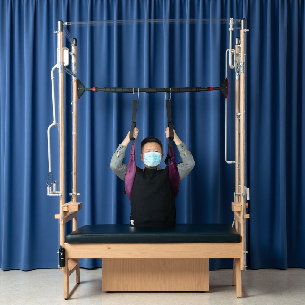 Cross-border sales Lumbar Traction Band Lumbar suspension with lumbar traction band Lumbar traction tensioner Fitness equipment relieve lower back pressure to improve lumbar health Specification drawing