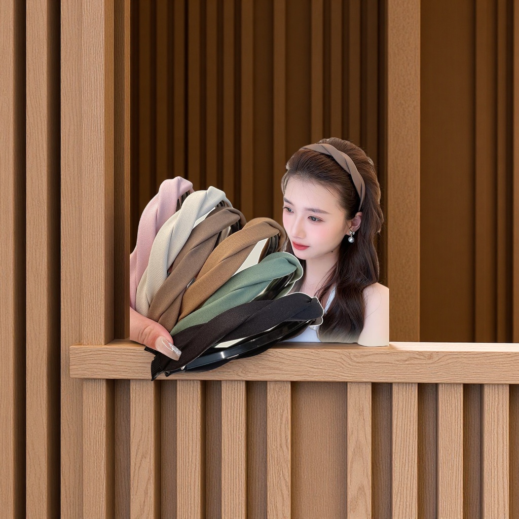 2025新款夏季高颅顶女士简约黑色发箍 外出百搭头箍压发防滑发捆头饰品发带