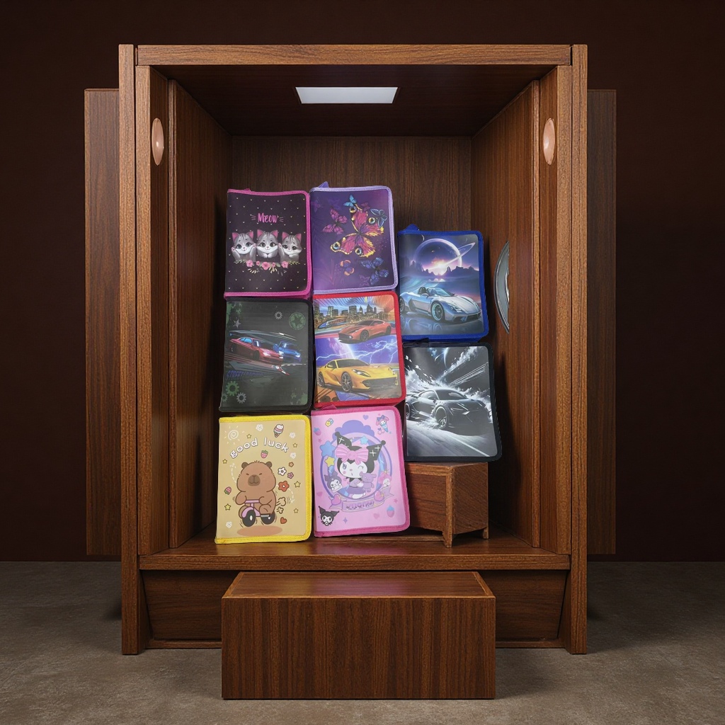 公文包卡迪巴拉图案A5公文包拉链包图