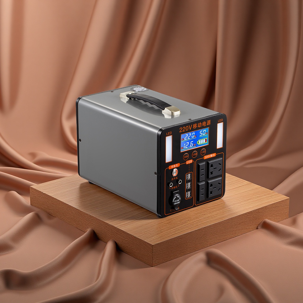 Portable power bank 12V-220V outdoor emergency charger, multi-functional power converter, high-efficiency and stable power supply Specification image