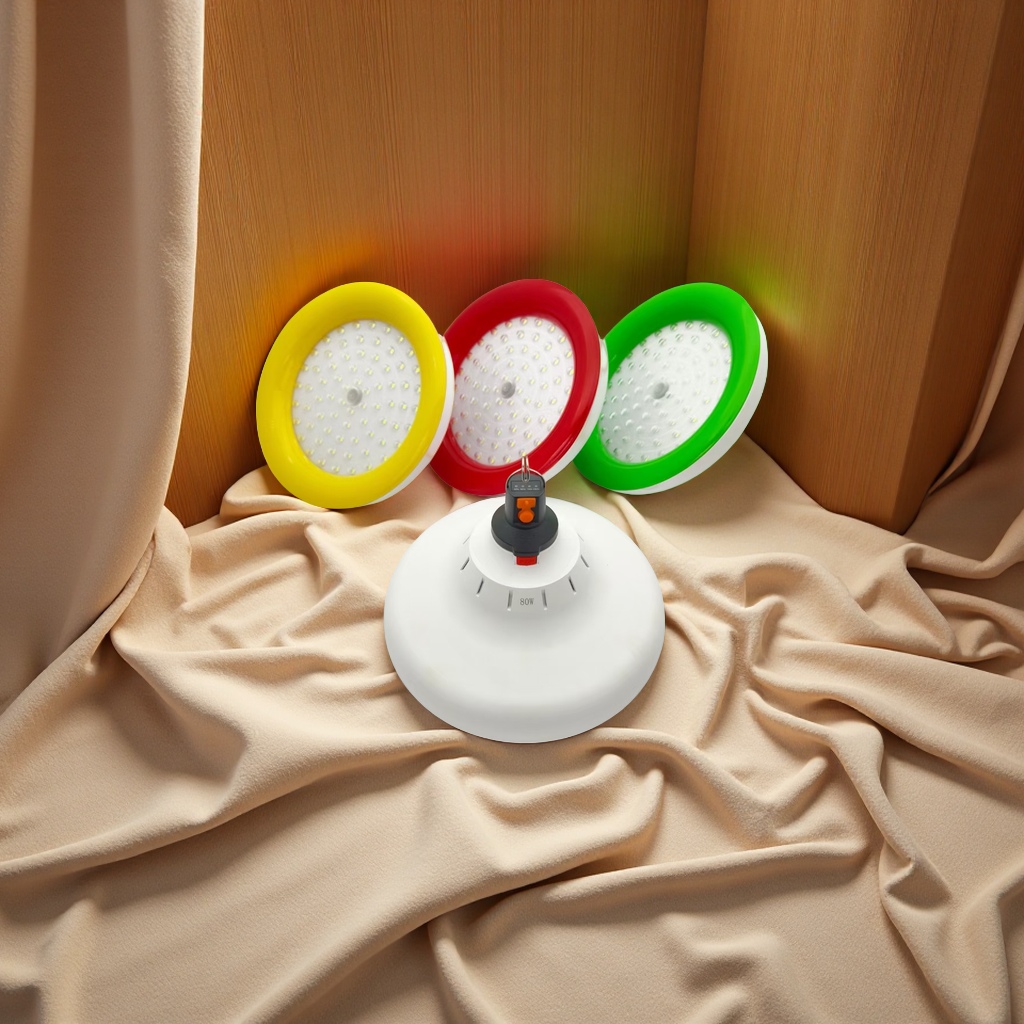 LED飞碟充电灯泡 应急照明灯  车辆应急灯 环保节能 挂钩和灯头两种模式