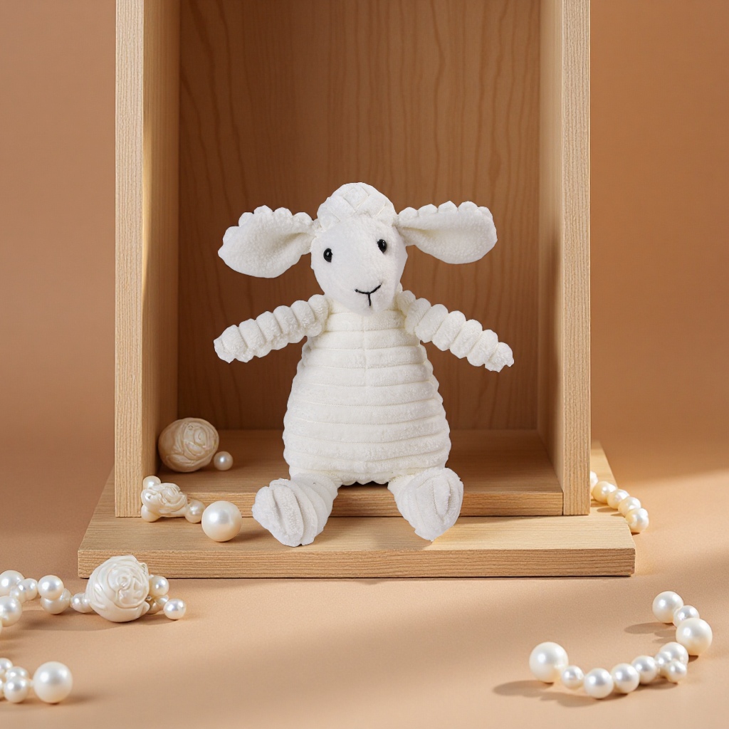 Amazon's best-selling pet dog-specific toys, corduroy sound-emitting plush teething training toys, offer a variety of options to help dogs vent and train details Picture