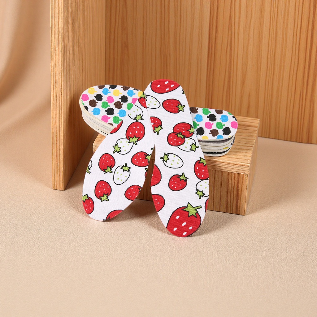 Children's spring and autumn latex insoles can be cut. Small and medium-sized children's shock-absorbing insoles, soft and comfortable height-increasing insoles. Wholesale children's insoles, comfortable spring and autumn insoles details Picture