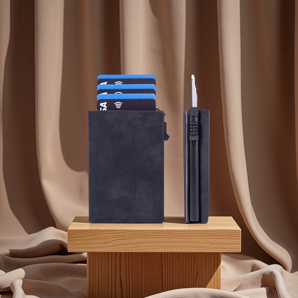 Factory Direct Sales Of New Fashionable And High-End Rfid Anti-Theft Card Swiping Bags, Large-Capacity Wallet, Coin Purse, Card Box And Card Case Wholesale Practical Models Specification drawing