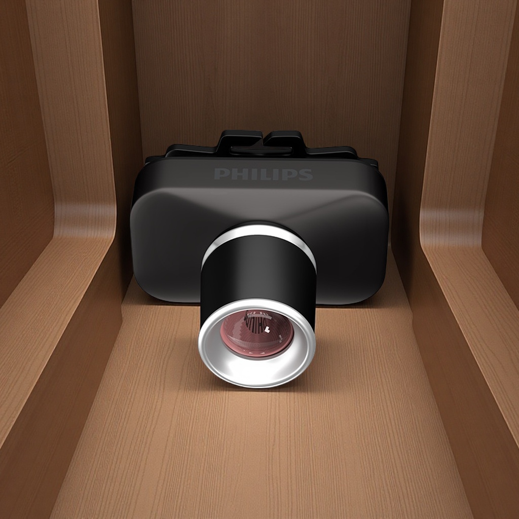 Philips 3347 multi-functional outdoor mountaineering and camping headlamp, long-lasting strong light lithium battery miner's lamp, suitable for night fishing, strong light illumination, waterproof and durable Application Scenario