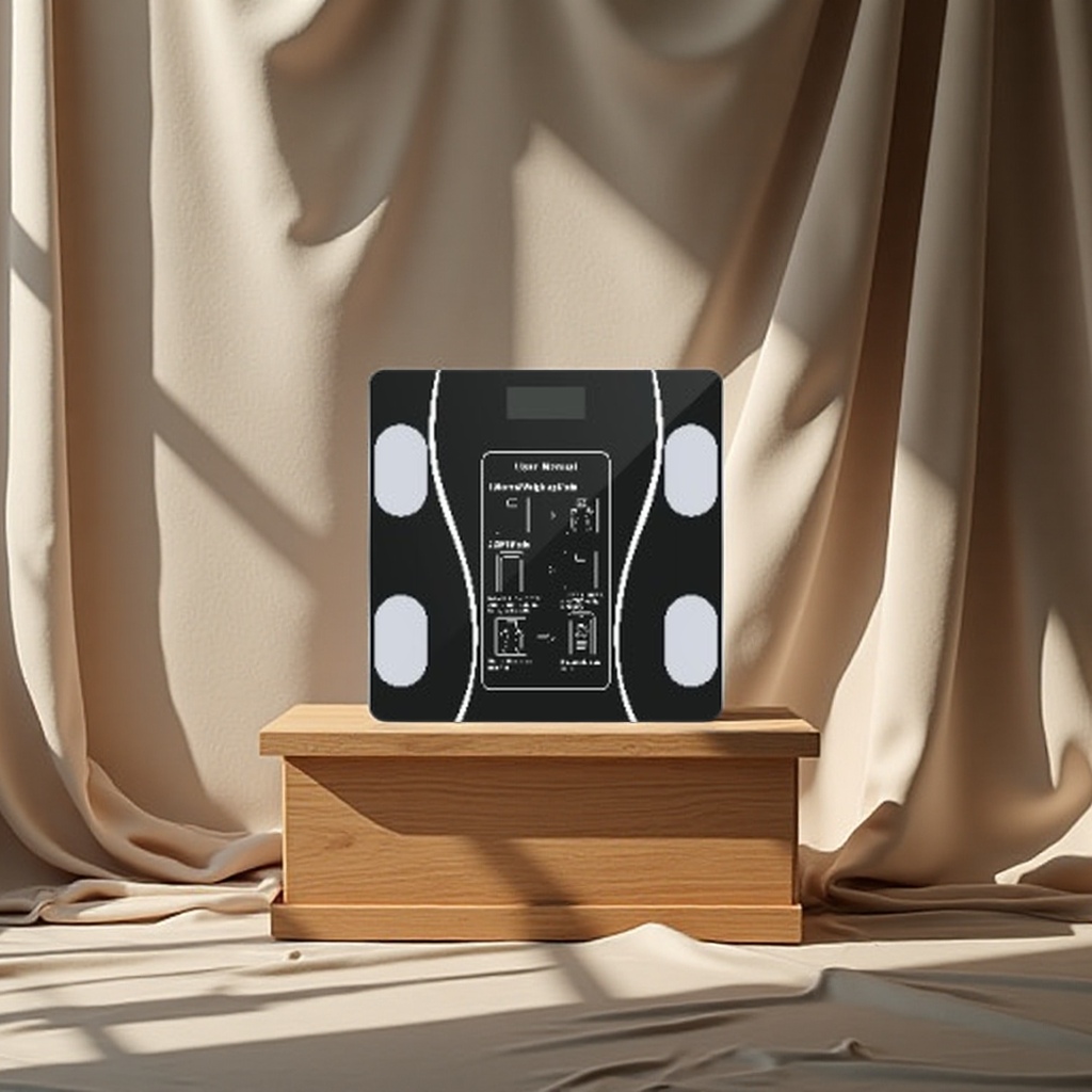 The smart body fat scale accurately measures weight, fat rate, water content and muscle rate at home. It is an essential tool for health management Application Scenario