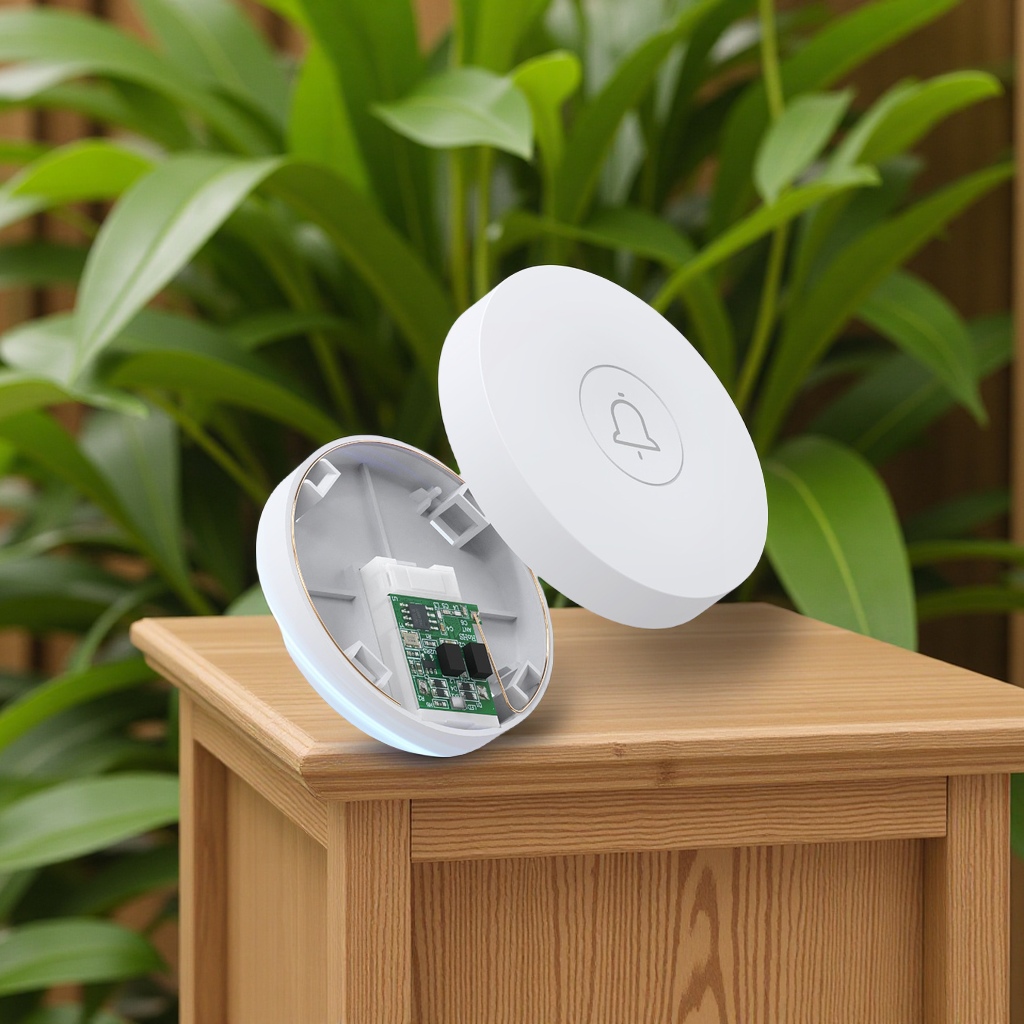 免电池智能一拖二自发电门铃 433超远距离无线家用 防水老人呼叫器 门铃便利生活详情图4